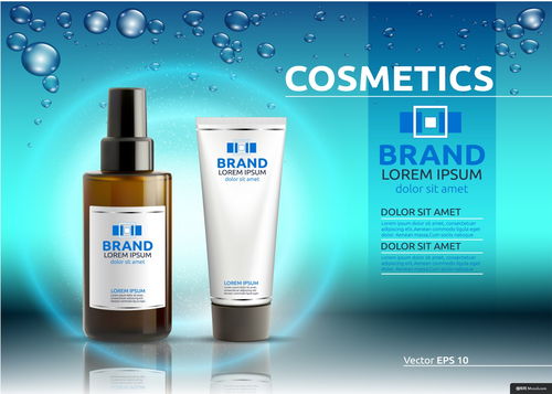身體乳 化妝品 自然 精油 美容產品 包裝 美妝海報廣告海報平面設計 美妝海報廣告海報平面設計